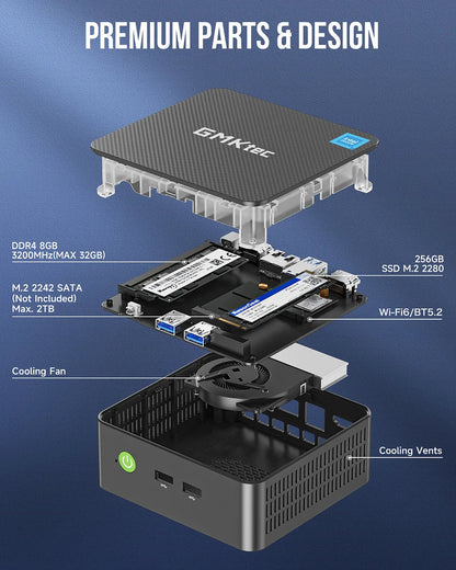 1001-GMKtec NucBox G3 Plus Mini Pc