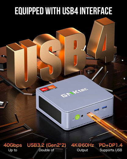 1009-GMKtec AMD Ryzen 7 7840HS Mini PC--NucBox K6